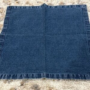 Split P Dark Blue Jean Napkin